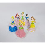 6-Piece Princess & Fairy Figurine Set for Kids - Image 2