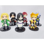 6-Piece Naruto Shippuden Chibi Figure Set