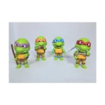 4-Piece Teenage Mutant Ninja Turtles Figure Set – kids action figures