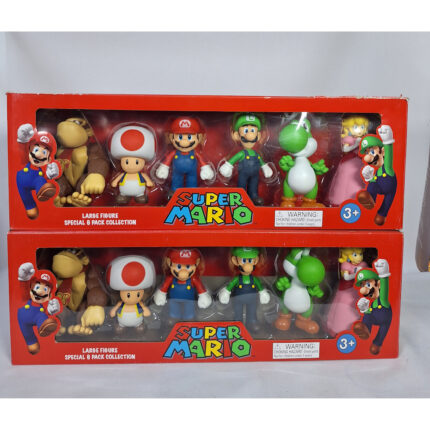 4-Piece Large Super Mario Figure Set