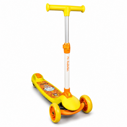 3-Wheel Foldable Adjustable Kids Scooter with LED Lights