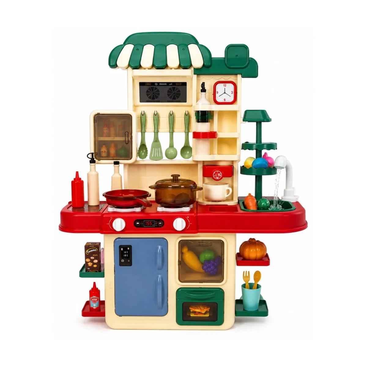 48-Piece Kids Kitchen Play Set Packaging Packaging for 48-piece kids kitchen play set