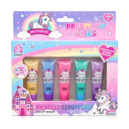 5-Piece Kids Flavoured Lip Gloss Set