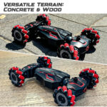 Remote and Watch-Controlled Stunt Car with Smoke - Image 3