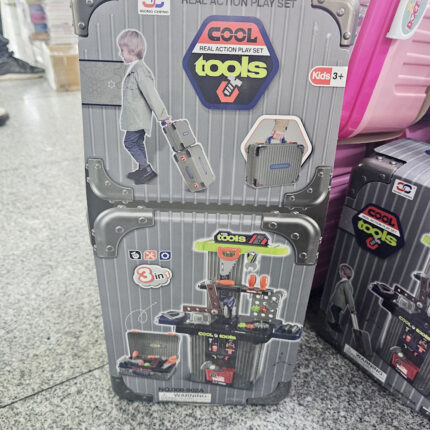 Kids Tool Set with Electric Drill and Realistic Tools