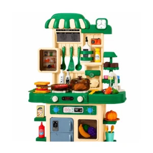 Colorful toy kitchen set displayed neatly (2) for 6–8 Years / Kids Kitchen Sets