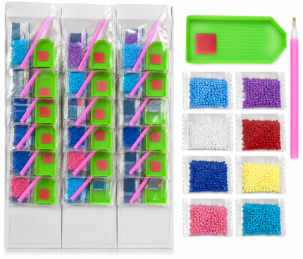 DIY Diamond Painting Sachet Kit – Assorted Designs