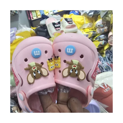 Non-Slip Thick-Sole Kids Clogs