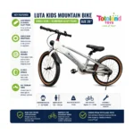 LUTA 20 inch kids bike with aluminium alloy frame