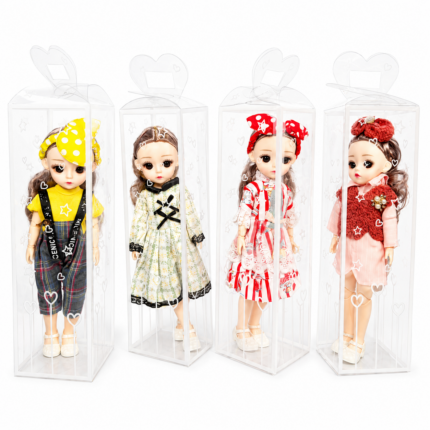 Mini Princess Fashion Doll with Real Clothes – Bag Charm & Keyholder Doll