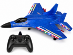 Rechargeable RC airplane Kenya fighter jet with remote control and LED lights