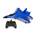 Rechargeable RC airplane Kenya fighter jet with remote control and LED lights