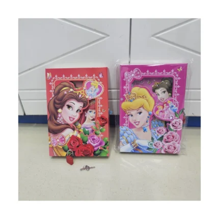 Small Disney Princess Lockable Diary
