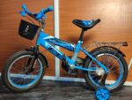 16-Inch Kids Bicycle with Training Wheels, Front Basket & Rear Carrier - Image 2