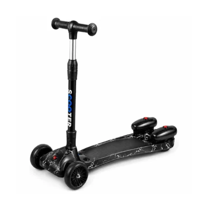 Adjustable 3-Wheel Mist Spray Scooter with LED Lights