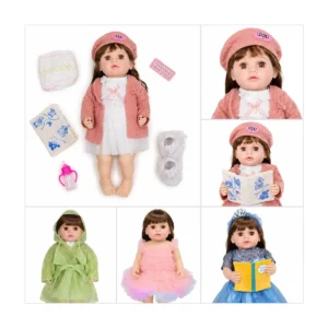 Talking baby doll Kenya with remote control stories and songs