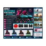 Adult Adjustable Inline Skates