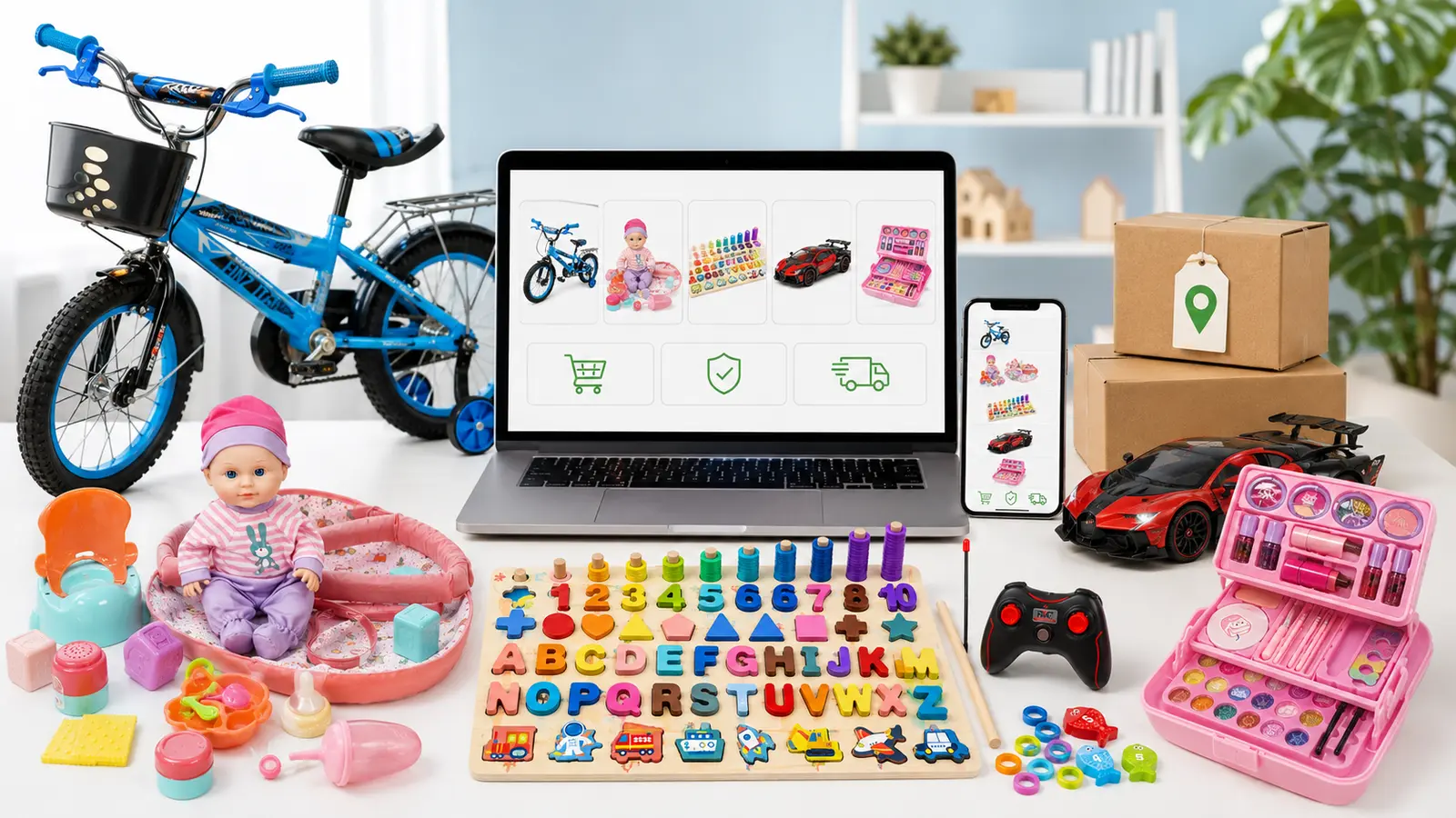 Buy toys online in Kenya using the Totoland Toys website