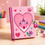 Themed kids diary with lock and key at Totoland Toys Kenya